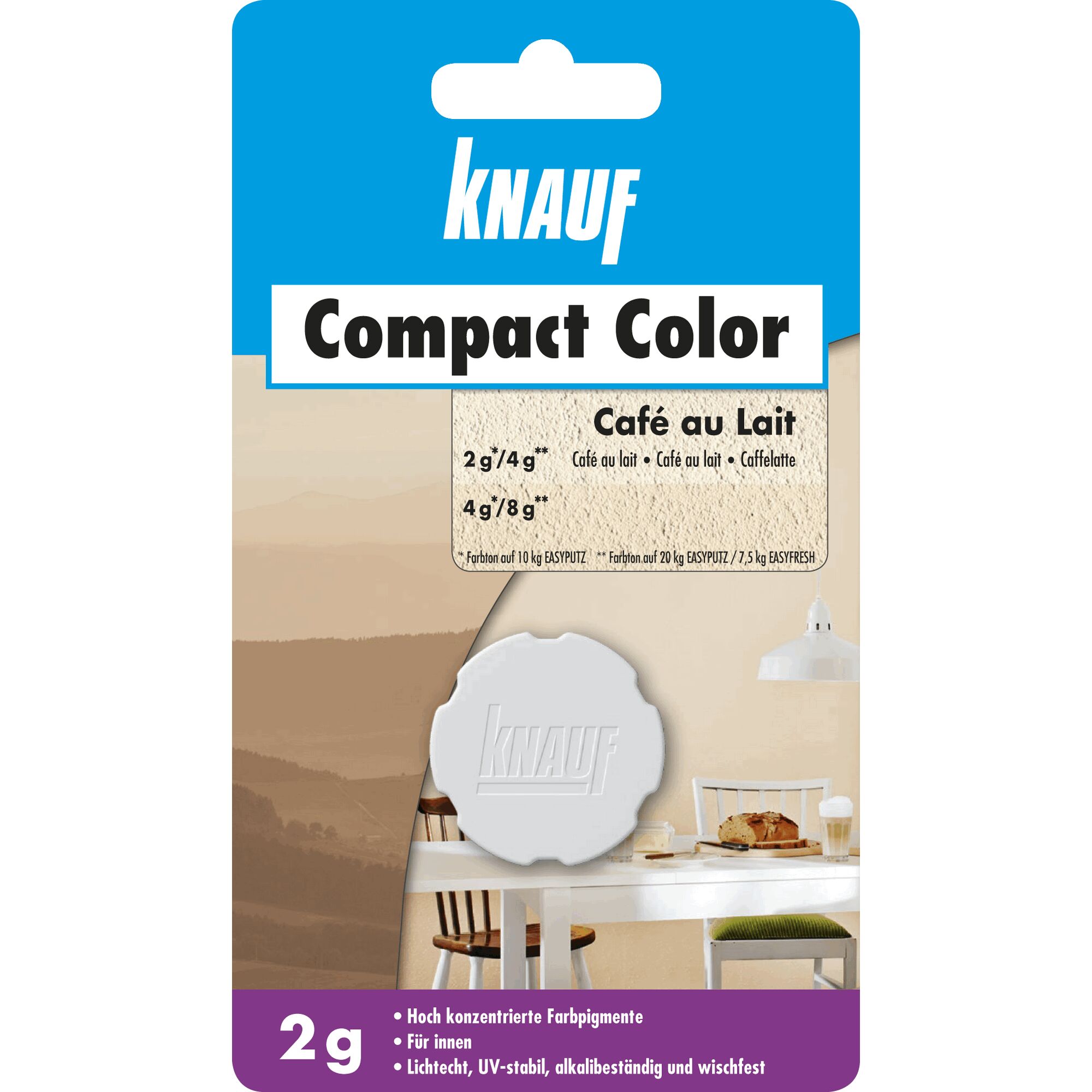 Knauf Compact Color Café au Lait 2 g