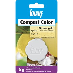 Farbpulver "Compact Color" 6 g zitronengelb