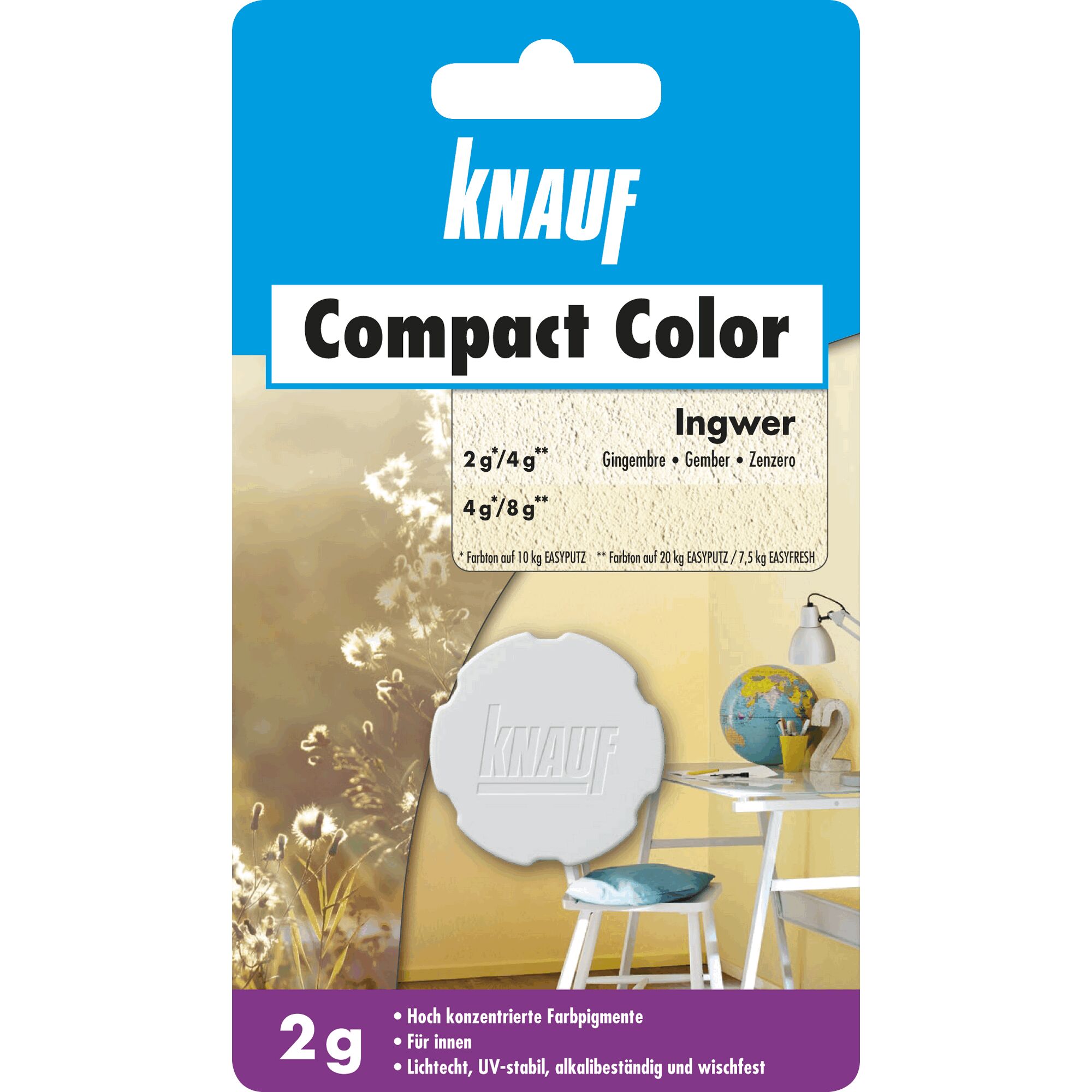 Knauf Compact Color Ingwer 2 g