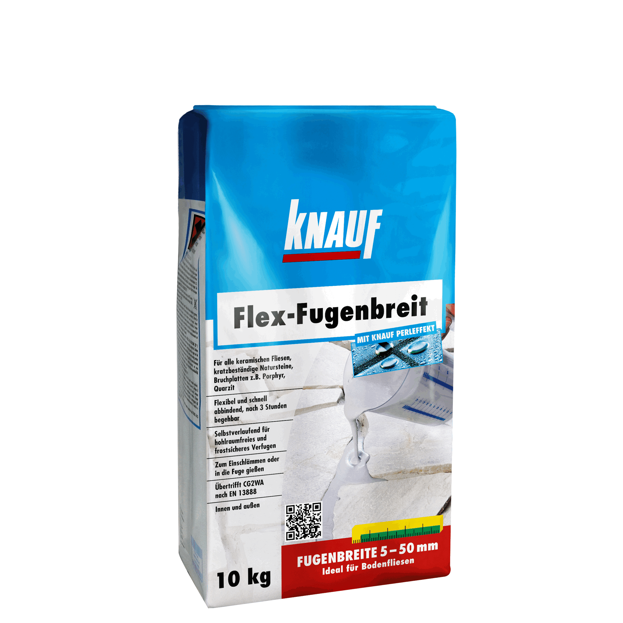 Fugenmörtel "Flex-Fugenbreit" zementgrau 10 kg + product picture