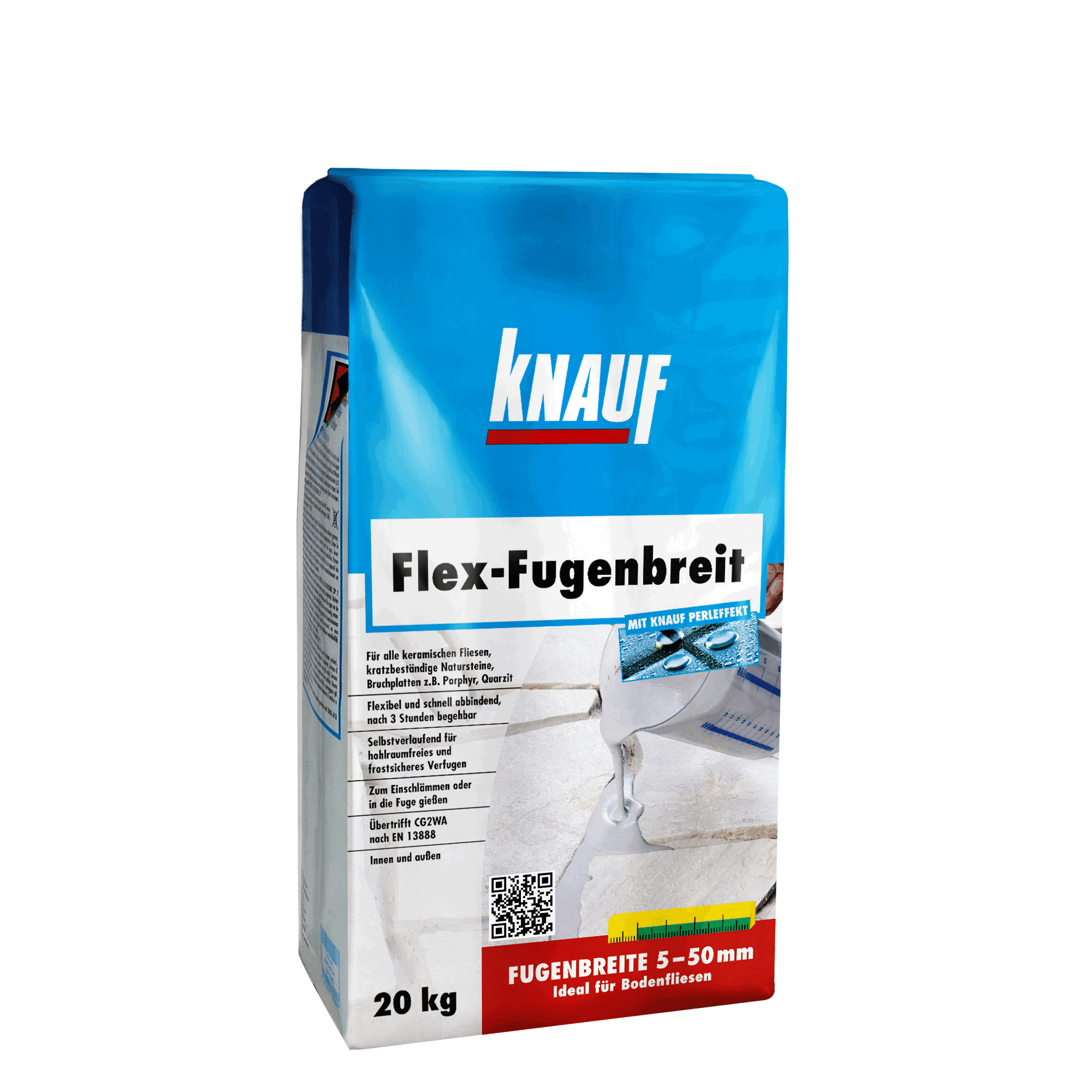 Fugenmörtel "Flex-Fugenbreit" zementgrau 20 kg + product picture