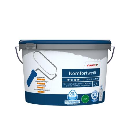 2. Bild von Komfortweiß matt 2,5 l