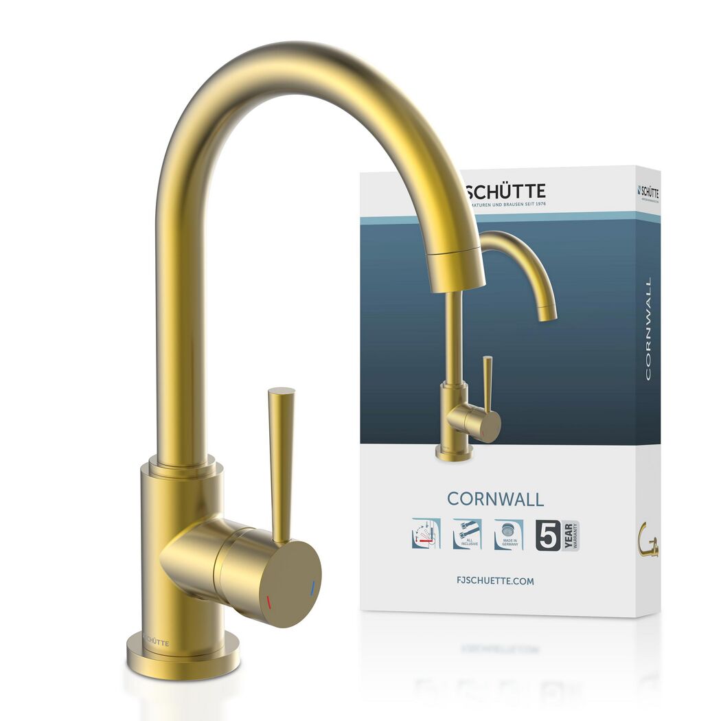 Spültischarmatur 'Cornwall' mattgold