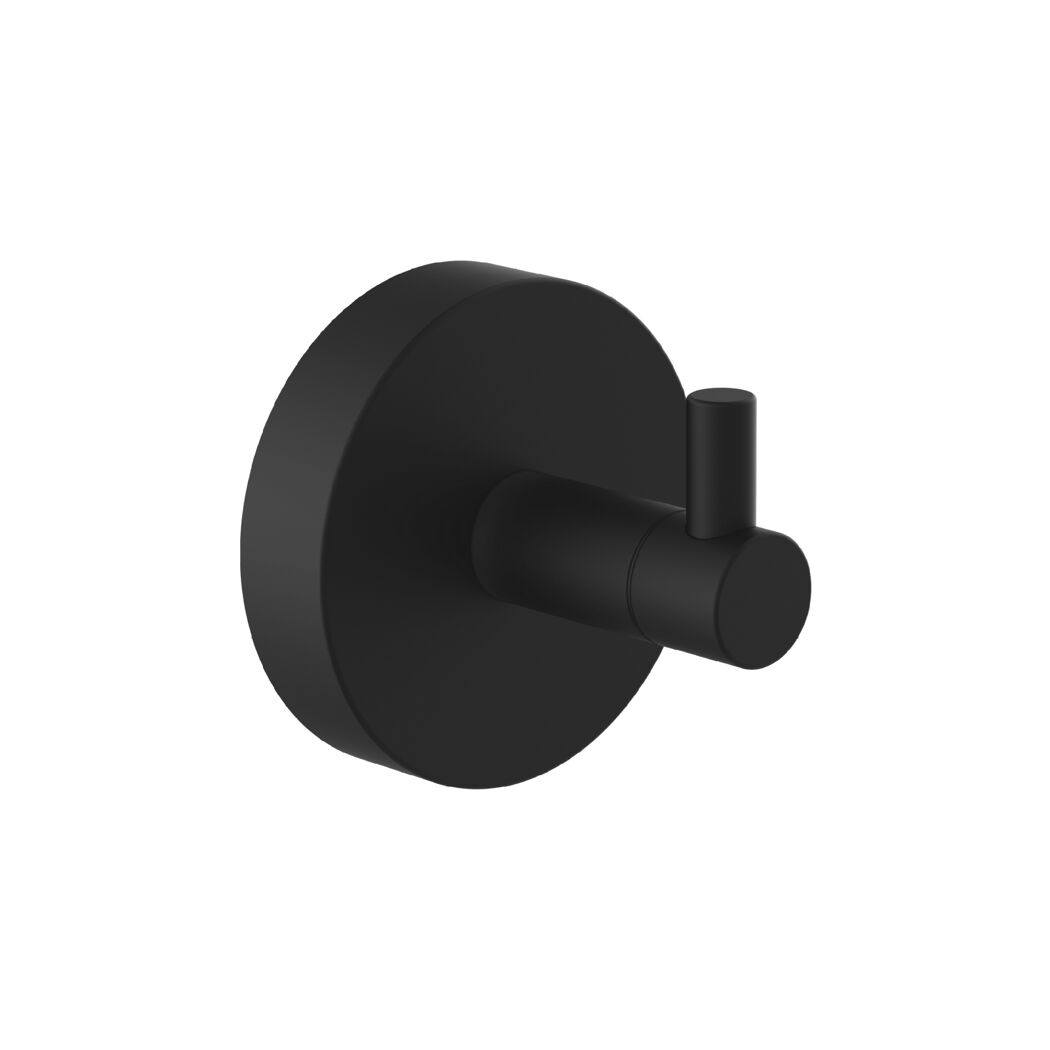 Haken 'Rom' mattschwarz Ø 5,4 cm