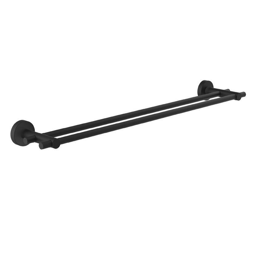 Schwarze Handtuchstange ROM