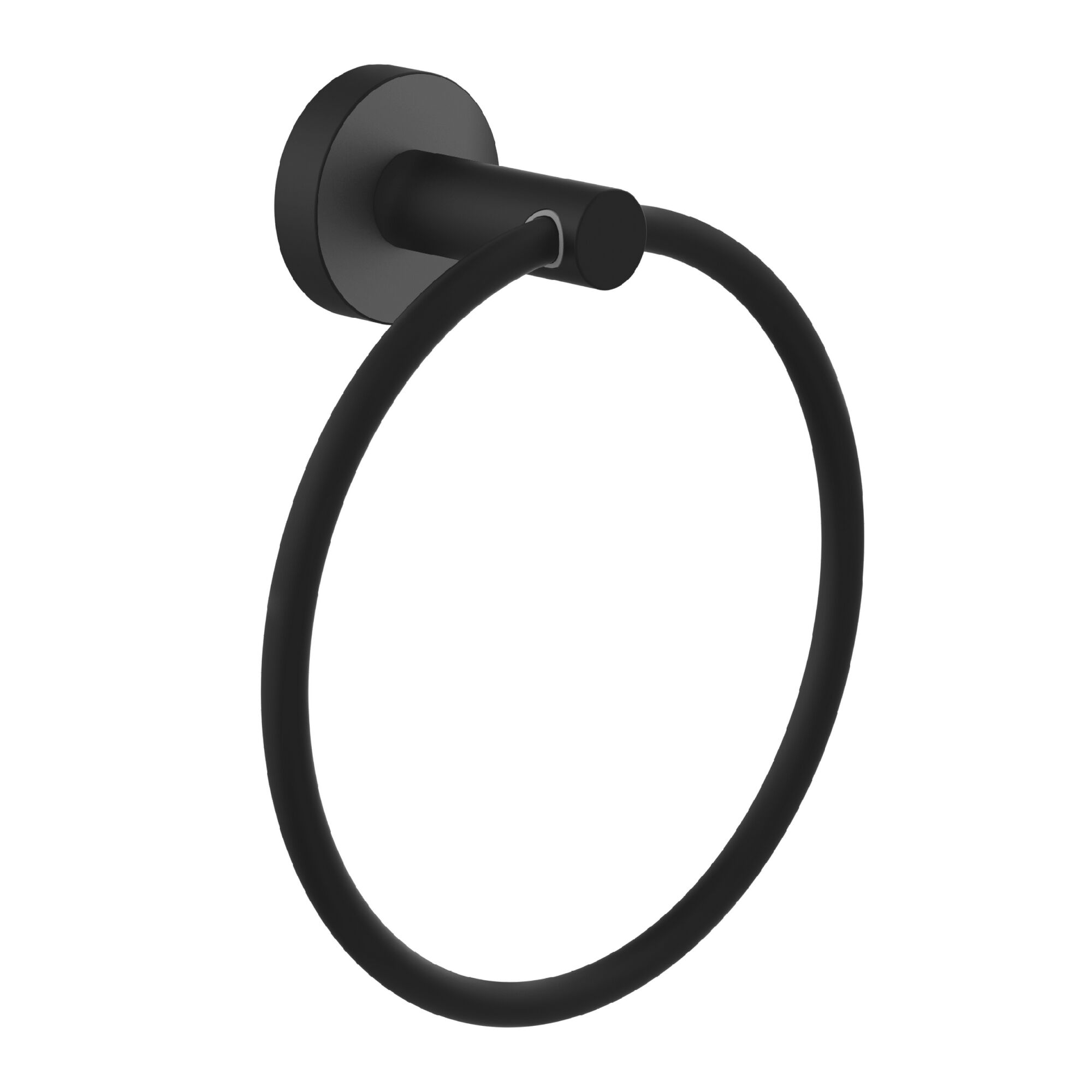 Schwarzer Handtuchring