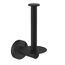 Schwarzer WC-Papierhalter ROM