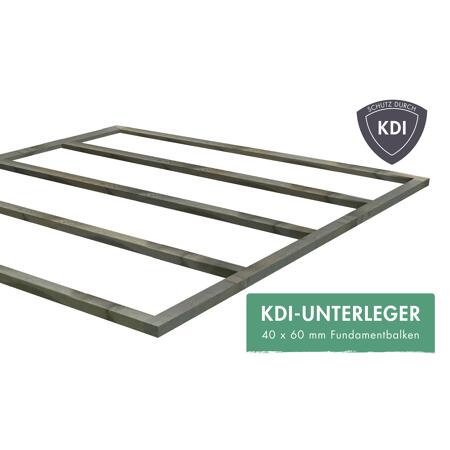 13. Bild von Gartenhaus 'Rieneck 3' Set 4 597 x 237 x 220 cm naturfarben