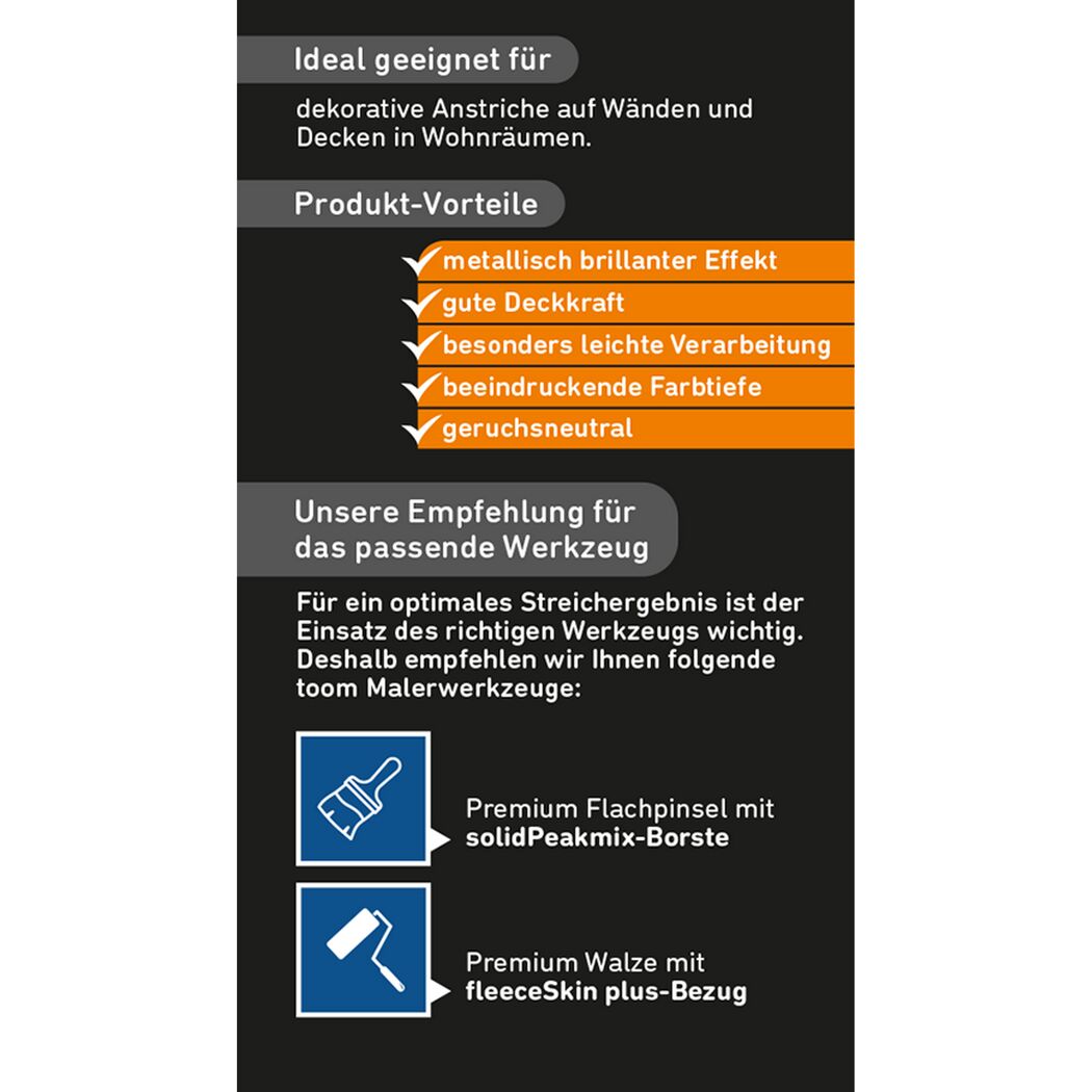 toom Malerwerkzeug: Pinsel und Farbrolle