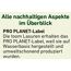PRO PLANET-Label für toom Lasuren auf Wasserbasis