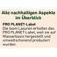 PRO PLANET-Label für toom Lasuren auf Wasserbasis