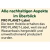 toom Holzöl mit PRO PLANET-Label