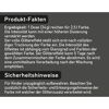 Produktfakten und Sicherheitshinweise für Glitterzusatz
