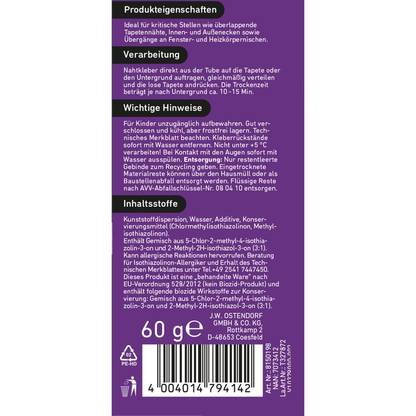 Nahtkleber Tube 60 g