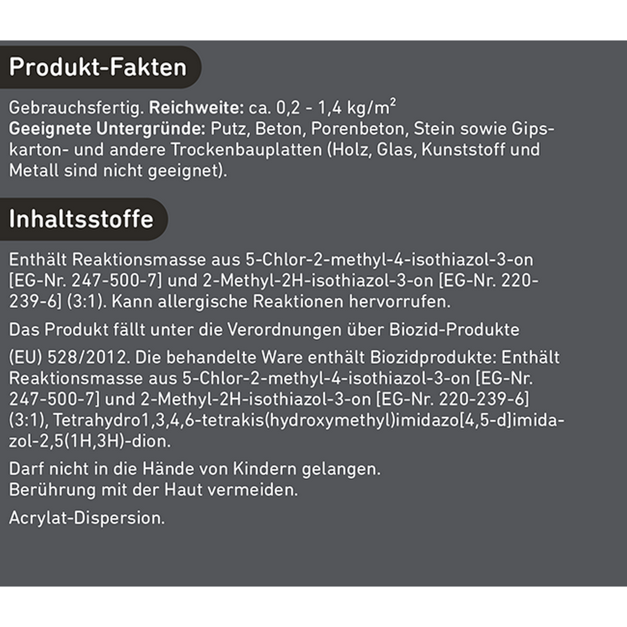 Fertig-Innenspachtel 10 kg + product picture