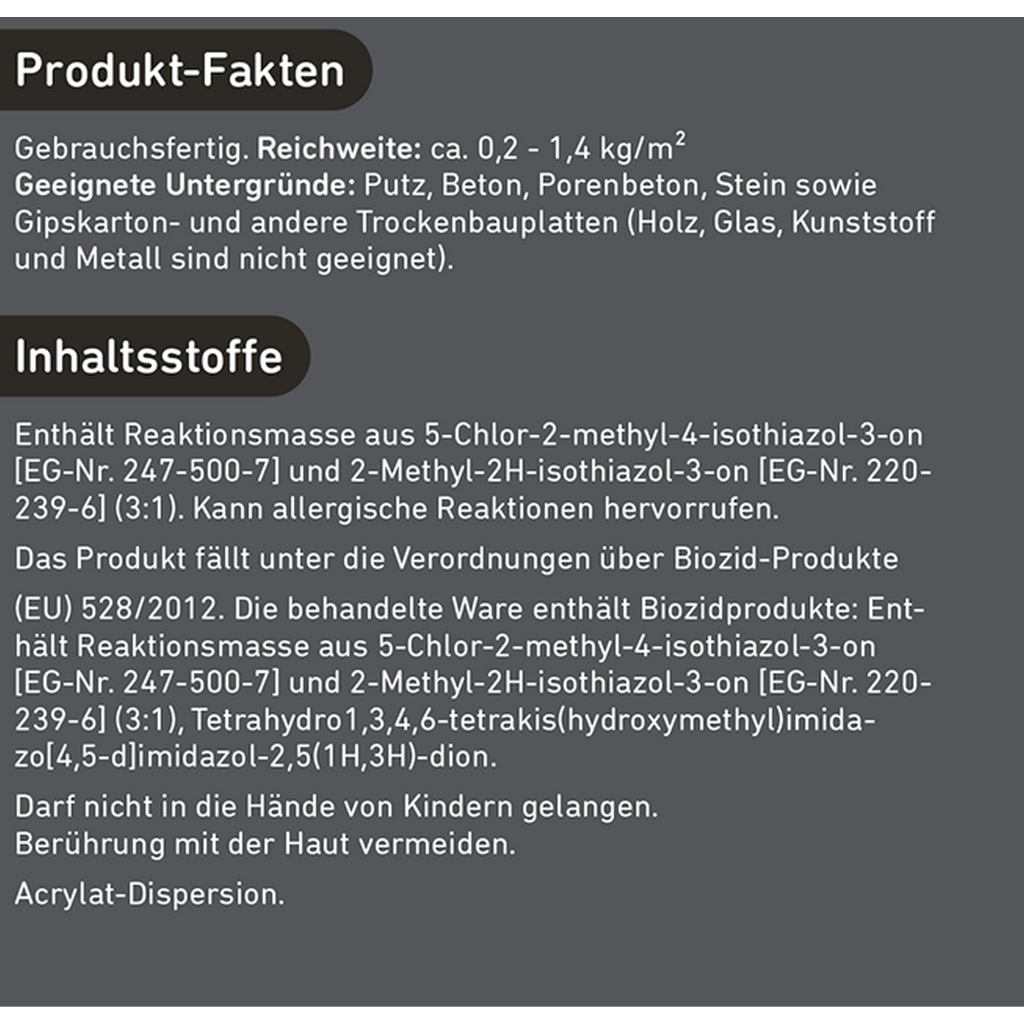 Fertig-Innenspachtel 5 kg + product picture