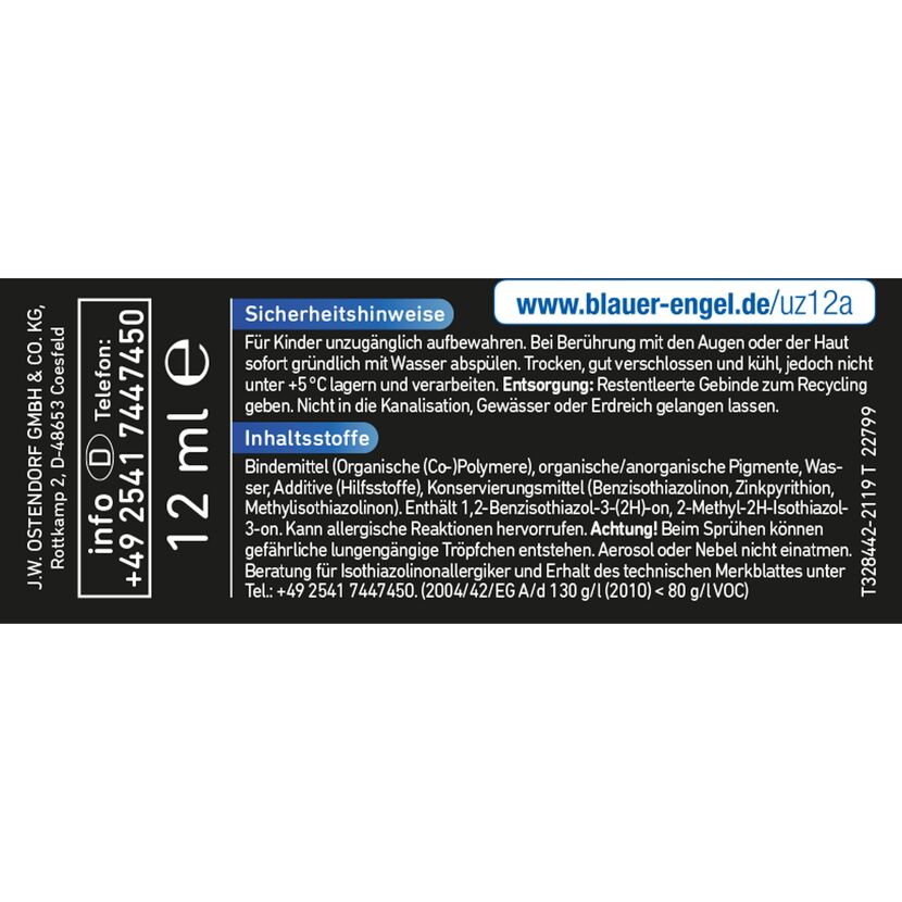Premium-Buntlackstift purpurrot glänzend 12 ml