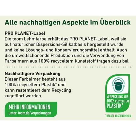 6. Bild von Lehmfarbe weiß matt 5 l
