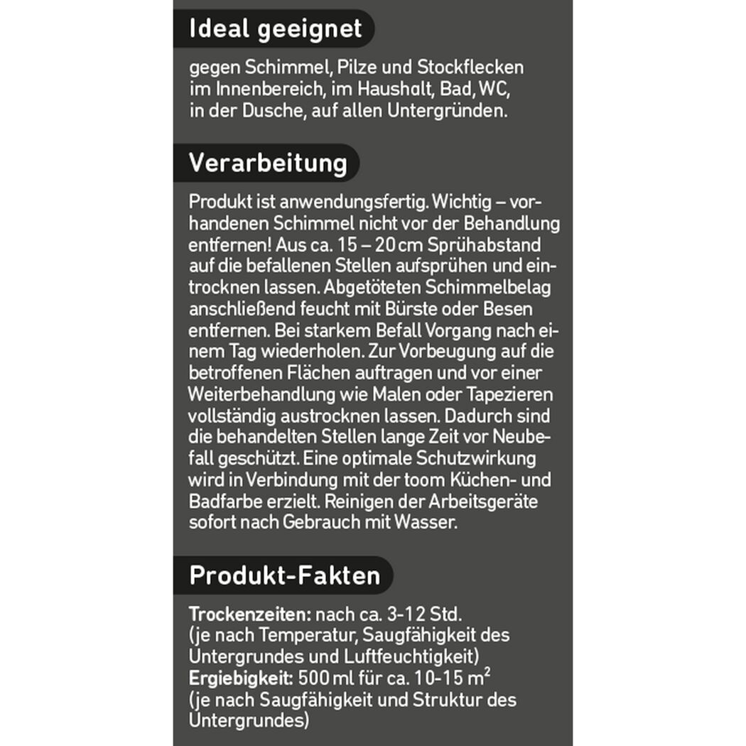 Schimmelentferner 0,5 l