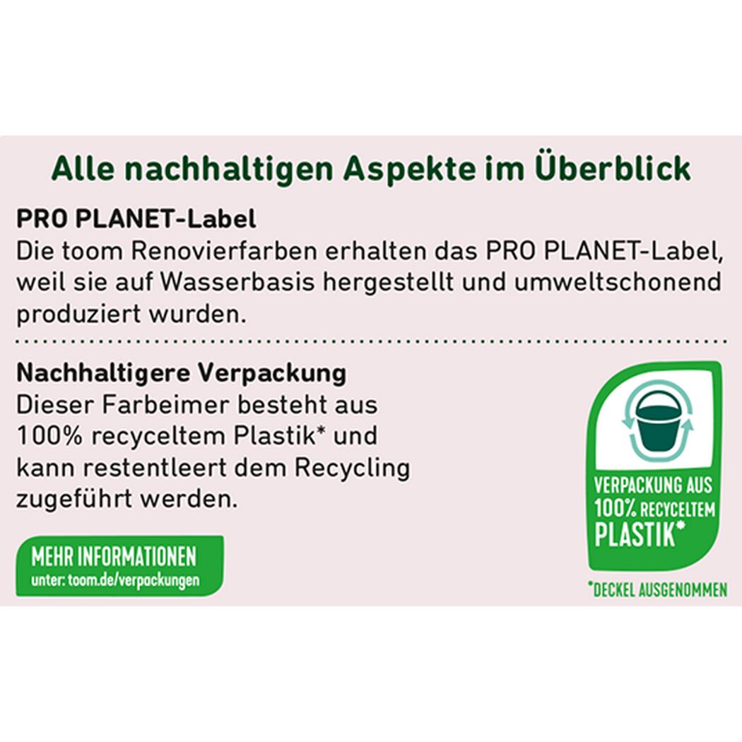 Renovierfarbe für Holzvertäfelungen anthrazitfarben matt 2,5 l