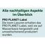 toom Lasuren sind mit dem PRO PLANET-Label ausgezeichnet.