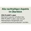 PRO PLANET-Label für toom Lasuren auf Wasserbasis