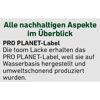 2in1 Fenster- und Türenlack weiß glänzend 750 ml