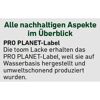 toom Lacke mit PRO PLANET-Label