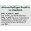 PRO PLANET-Label für toom Lacke auf Wasserbasis