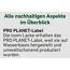 PRO PLANET-Label für toom Lacke auf Wasserbasis