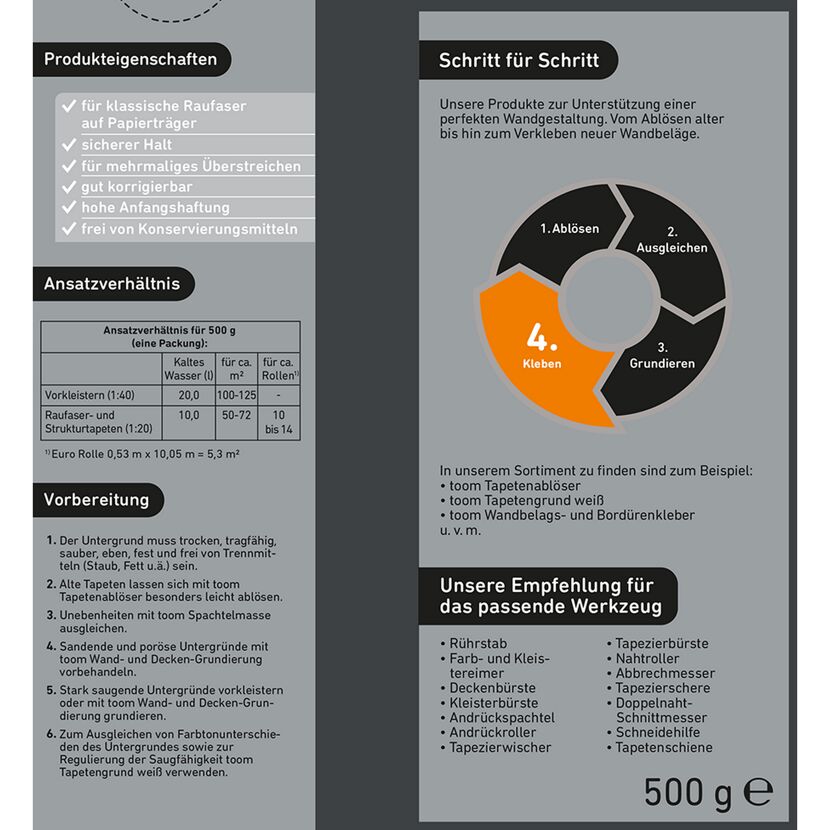 Anleitung zum Tapezieren: 4 Schritte