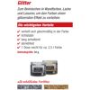 Glitter in Silber und Gold