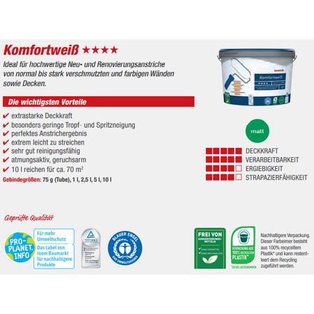 5. Bild von Komfortweiß matt 2,5 l