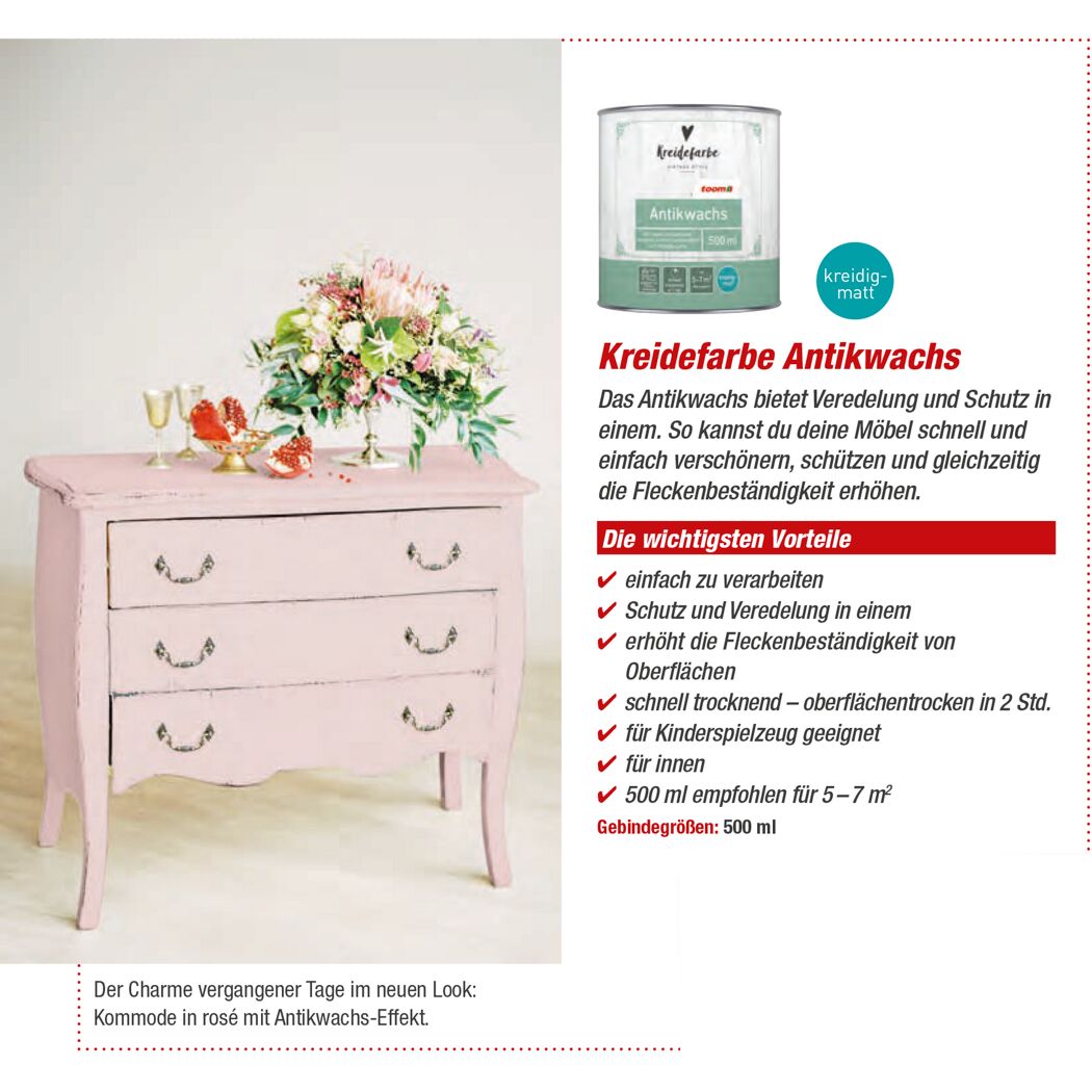 Antikwachs antikbraun matt 500 ml