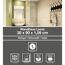 Wandfliese 'Leeds' Steingut taupe 30 x 90 cm