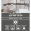 Beige glänzende Wandfliesen Vanille in Badezimmer