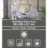 Badezimmer mit Vintage-Wandfliesen