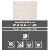 Beige Wandfliese Uranus 25 x 33 cm