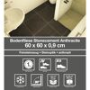 Bodenfliese 'Stonecement' Feinsteinzeug grau 60 x 60 cm