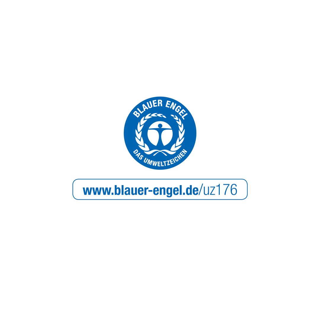 Der Blaue Engel. Das Umweltzeichen.