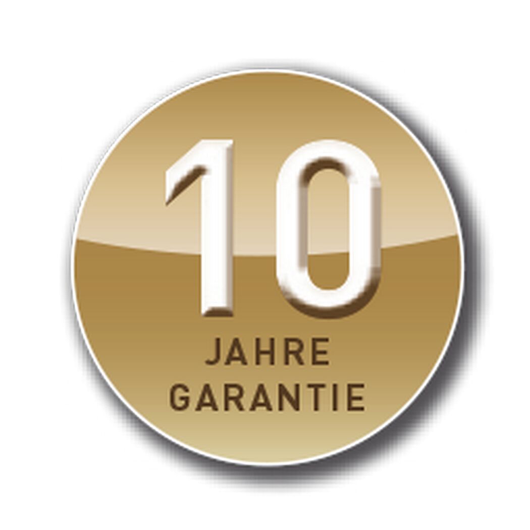 10 Jahre Garantie